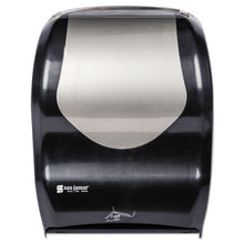 Load image into Gallery viewer, San Jamar® wholesale. San Jamar® Smart System With Iq Sensor Towel Dispenser, 16.5 X 9.75 X 12, Black-silver. HSD Wholesale: Janitorial Supplies, Breakroom Supplies, Office Supplies.
