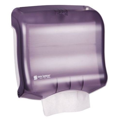 San Jamar® wholesale. San Jamar® Ultrafold Towel Dispenser, 11.5 X 6 X 11.5, Black Pearl. HSD Wholesale: Janitorial Supplies, Breakroom Supplies, Office Supplies.