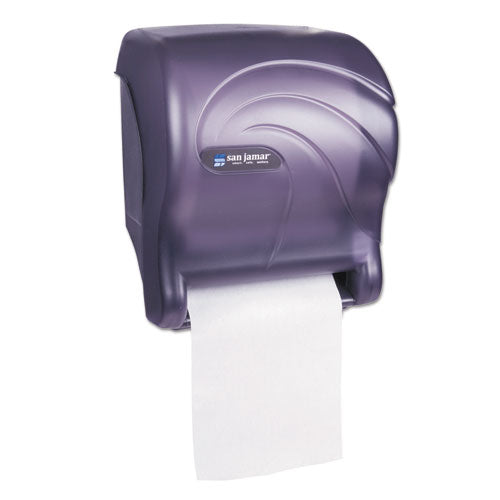 San Jamar® wholesale. San Jamar® Tear-n-dry Essence Touchless Towel Dispenser, 11.75 X 9.13 X 14.44, Black Pearl. HSD Wholesale: Janitorial Supplies, Breakroom Supplies, Office Supplies.