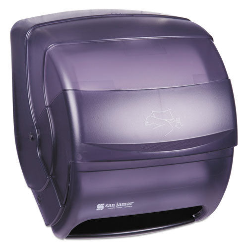 San Jamar® wholesale. San Jamar® Integra Lever Roll Towel Dispenser, 11.5 X 11.25 X 13.5, Black Pearl. HSD Wholesale: Janitorial Supplies, Breakroom Supplies, Office Supplies.