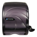 San Jamar® wholesale. San Jamar®  Lever Roll Towel Dispenser, Oceans, 12.5 X 8.5 X 12.75, Black Pearl. HSD Wholesale: Janitorial Supplies, Breakroom Supplies, Office Supplies.