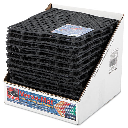 San Jamar® wholesale. San Jamar® Versa-mat Bar-shelf Liner, Plastic, 12w X 12d X 0.25h, Black, 24-carton. HSD Wholesale: Janitorial Supplies, Breakroom Supplies, Office Supplies.