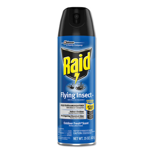Raid® wholesale. Raid® Flying Insect Killer, 15 Oz Aerosol, 12-carton. HSD Wholesale: Janitorial Supplies, Breakroom Supplies, Office Supplies.