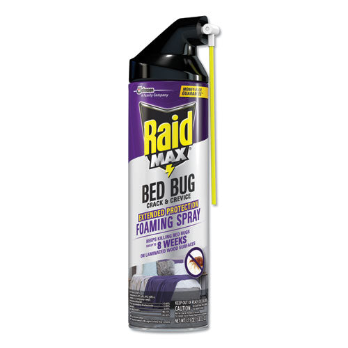 Raid® wholesale. Raid® Foaming Crack And Crevice Bed Bug Killer, 17.5 Oz, Aerosol, 6-carton. HSD Wholesale: Janitorial Supplies, Breakroom Supplies, Office Supplies.