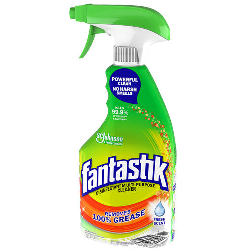 Fantastik® wholesale. Disinfectant Multi-purpose Cleaner Fresh Scent, 32 Oz Spray Bottle, 8-carton. HSD Wholesale: Janitorial Supplies, Breakroom Supplies, Office Supplies.