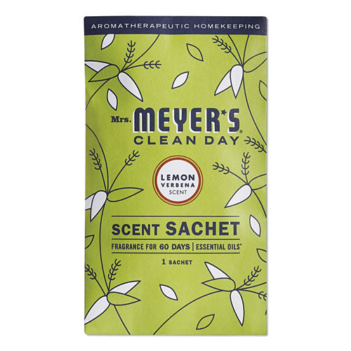 Mrs. Meyer's® wholesale. Meyers Clean Day Scent Sachets, Lemon Verbena, 0.05 Lbs Sachet, 18-carton. HSD Wholesale: Janitorial Supplies, Breakroom Supplies, Office Supplies.