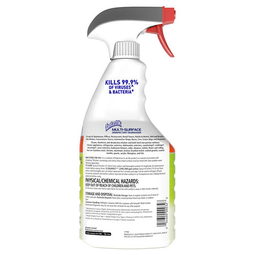 Fantastik® wholesale. Multi-surface Disinfectant Degreaser, Herbal, 32 Oz Spray Bottle, 8-carton. HSD Wholesale: Janitorial Supplies, Breakroom Supplies, Office Supplies.