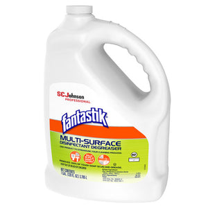 Fantastik® wholesale. Multi-surface Disinfectant Degreaser, Pleasant Scent, 1 Gallon Bottle. HSD Wholesale: Janitorial Supplies, Breakroom Supplies, Office Supplies.