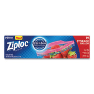 Ziploc® wholesale. Double Zipper Storage Bags, 1 Gal, 1.75 Mil, 9.6