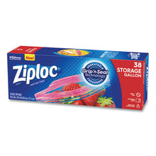 Load image into Gallery viewer, Ziploc® wholesale. Double Zipper Storage Bags, 1 Gal, 1.75 Mil, 10.56&quot; X 10.75&quot;, Clear, 342-carton. HSD Wholesale: Janitorial Supplies, Breakroom Supplies, Office Supplies.