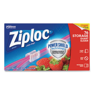 Ziploc® wholesale. Slider Storage Bags, 1 Qt, 5.88" X 7.88", Clear, 9-carton. HSD Wholesale: Janitorial Supplies, Breakroom Supplies, Office Supplies.