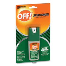 Load image into Gallery viewer, OFF!® wholesale. OFF!® Deep Woods Sportsmen Insect Repellent, 1 Oz Spray Bottle. HSD Wholesale: Janitorial Supplies, Breakroom Supplies, Office Supplies.