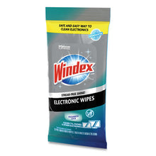 Load image into Gallery viewer, Windex® wholesale. Windex Electronics Cleaner, 25 Wipes. HSD Wholesale: Janitorial Supplies, Breakroom Supplies, Office Supplies.