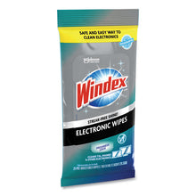 Load image into Gallery viewer, Windex® wholesale. Windex Electronics Cleaner, 25 Wipes. HSD Wholesale: Janitorial Supplies, Breakroom Supplies, Office Supplies.