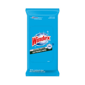 Windex® wholesale. Windex Electronics Cleaner, 25 Wipes, 12 Packs Per Carton. HSD Wholesale: Janitorial Supplies, Breakroom Supplies, Office Supplies.