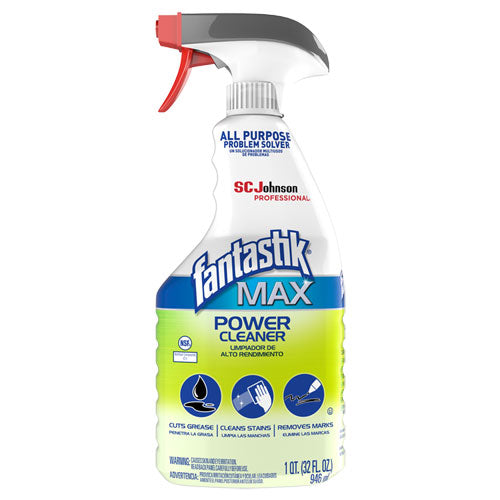 Fantastik® MAX wholesale. Power Cleaner, Pleasant Scent, 32 Oz Spray Bottle, 8-carton. HSD Wholesale: Janitorial Supplies, Breakroom Supplies, Office Supplies.