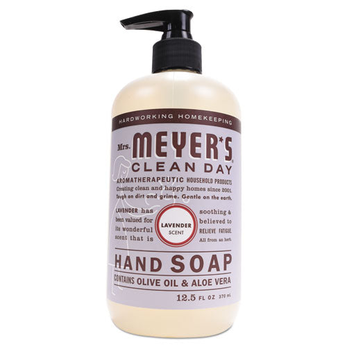 Mrs. Meyer's® wholesale. Meyers Clean Day Liquid Hand Soap, Lavender, 12.5 Oz, 6-carton. HSD Wholesale: Janitorial Supplies, Breakroom Supplies, Office Supplies.