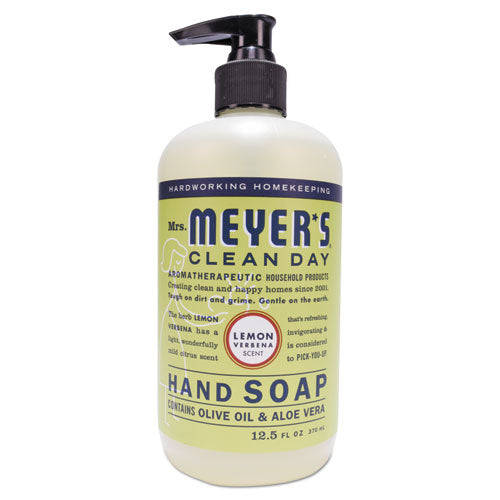 Mrs. Meyer's® wholesale. Meyers Clean Day Liquid Hand Soap, Lemon Verbena, 12.5 Oz. HSD Wholesale: Janitorial Supplies, Breakroom Supplies, Office Supplies.
