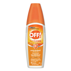 OFF!® wholesale. OFF!® Familycare Unscented Spray Insect Repellent, 6 Oz Spray Bottle, 12-carton. HSD Wholesale: Janitorial Supplies, Breakroom Supplies, Office Supplies.