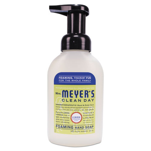 Mrs. Meyer's® wholesale. Meyers Foaming Hand Soap, Lemon Verbena, 10 Oz, 6-carton. HSD Wholesale: Janitorial Supplies, Breakroom Supplies, Office Supplies.