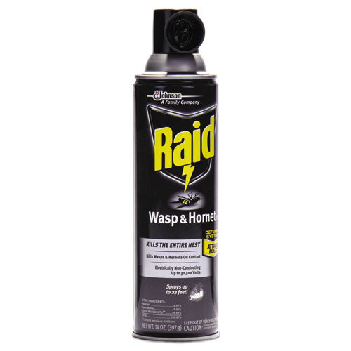 Raid® wholesale. Raid® Wasp And Hornet Killer, 14 Oz Aerosol. HSD Wholesale: Janitorial Supplies, Breakroom Supplies, Office Supplies.