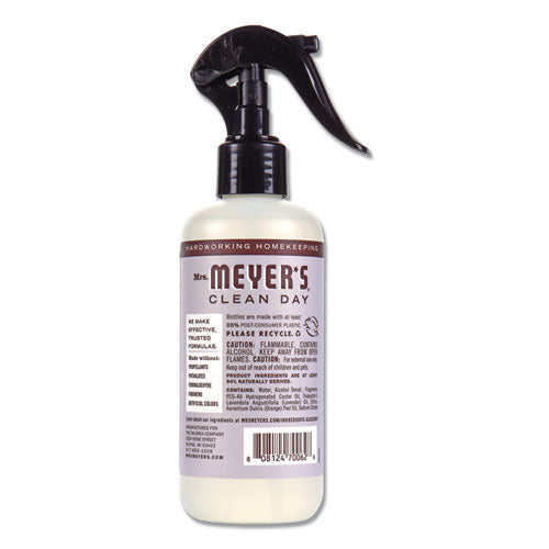 Mrs. Meyer's® wholesale. Meyers Clean Day Room Freshener, Lavender, 8 Oz, Non-aerosol Spray, 6-carton. HSD Wholesale: Janitorial Supplies, Breakroom Supplies, Office Supplies.
