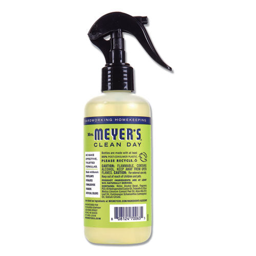Mrs. Meyer's® wholesale. Meyers Clean Day Room Freshener, Lemon Verbena, 8 Oz, Non-aerosol Spray. HSD Wholesale: Janitorial Supplies, Breakroom Supplies, Office Supplies.