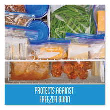 Load image into Gallery viewer, Ziploc® wholesale. Double Zipper Freezer Bags, 1 Gal, 2.7 Mil, 10.56&quot; X 10.75&quot;, Clear, 250-carton. HSD Wholesale: Janitorial Supplies, Breakroom Supplies, Office Supplies.