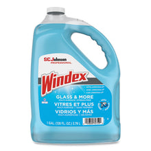 Load image into Gallery viewer, Windex® wholesale. Windex Glass Cleaner With Ammonia-d, 1 Gal Bottle. HSD Wholesale: Janitorial Supplies, Breakroom Supplies, Office Supplies.