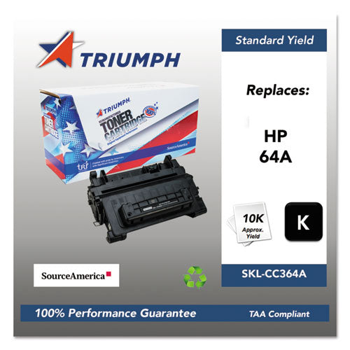 Triumph™ wholesale. 751000nsh0964 Remanufactured Cc364a (64a) Toner, 10000 Page-yield, Black. HSD Wholesale: Janitorial Supplies, Breakroom Supplies, Office Supplies.