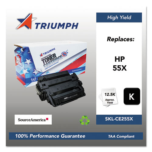 Triumph™ wholesale. 751000nsh1098 Remanufactured Ce255x (55x) High-yield Toner, 12,500 Page-yield, Black. HSD Wholesale: Janitorial Supplies, Breakroom Supplies, Office Supplies.