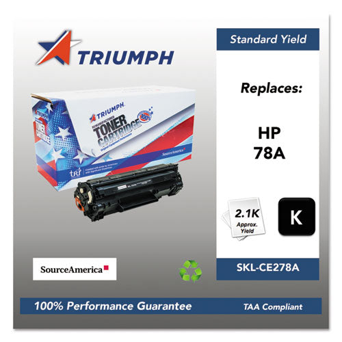 Triumph™ wholesale. 751000nsh1099 Remanufactured Ce278a (78a) Toner, 2100 Page-yield, Black. HSD Wholesale: Janitorial Supplies, Breakroom Supplies, Office Supplies.