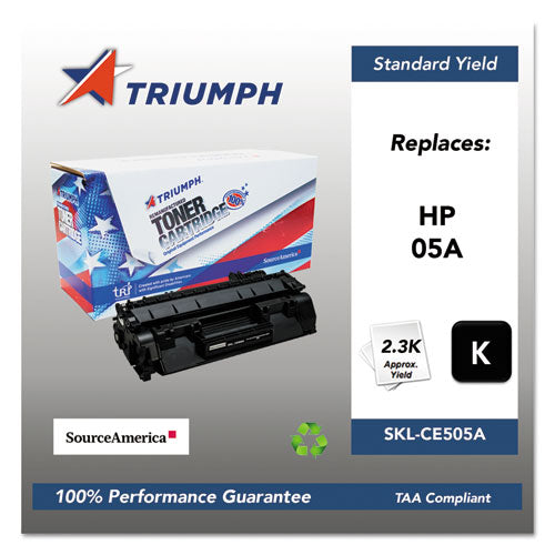 Triumph™ wholesale. 751000nsh0966 Remanufactured Ce505a (05a) Toner, 2300 Page-yield, Black. HSD Wholesale: Janitorial Supplies, Breakroom Supplies, Office Supplies.