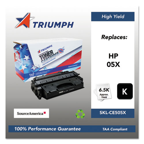 Triumph™ wholesale. 751000nsh0967 Remanufactured Ce505x (05x) High-yield Toner, 6,500 Page-yield, Black. HSD Wholesale: Janitorial Supplies, Breakroom Supplies, Office Supplies.