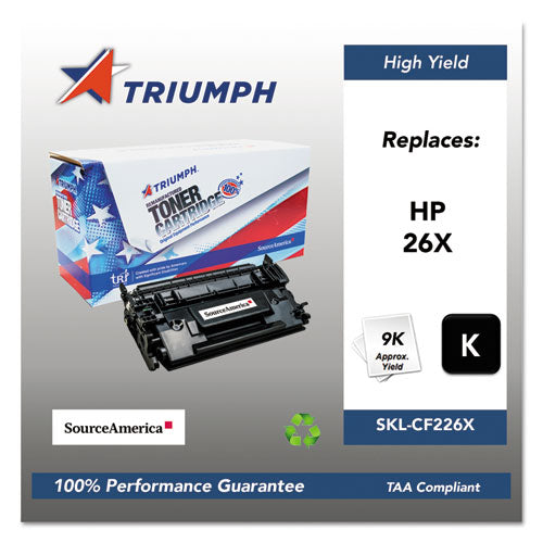 Triumph™ wholesale. 751000nsh1588 Remanufactured Cf226x (26x) High-yield Toner, 9,000 Page-yield, Black. HSD Wholesale: Janitorial Supplies, Breakroom Supplies, Office Supplies.