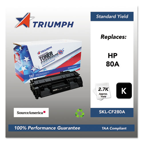 Triumph™ wholesale. 751000nsh1318 Remanufactured Cf280a (80a) Toner, 2700 Page-yield, Black. HSD Wholesale: Janitorial Supplies, Breakroom Supplies, Office Supplies.