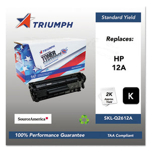 Triumph™ wholesale. 751000nsh0171 Remanufactured Q2612a (12a) Toner, 2000 Page-yield, Black. HSD Wholesale: Janitorial Supplies, Breakroom Supplies, Office Supplies.