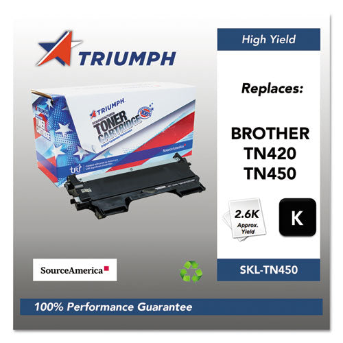 Triumph™ wholesale. 751000nsh1072 Remanufactured Tn450 High-yield Toner, 2,600 Page-yield, Black. HSD Wholesale: Janitorial Supplies, Breakroom Supplies, Office Supplies.