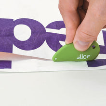 Load image into Gallery viewer, slice® wholesale. Safety Cutters, Fixed, Non Replaceable Micro Safety Blade, Ceramic, Green. HSD Wholesale: Janitorial Supplies, Breakroom Supplies, Office Supplies.