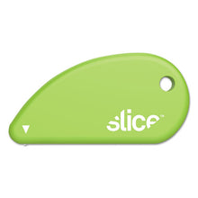 Load image into Gallery viewer, slice® wholesale. Safety Cutters, Fixed, Non Replaceable Micro Safety Blade, Ceramic, Green. HSD Wholesale: Janitorial Supplies, Breakroom Supplies, Office Supplies.