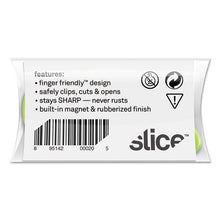 Load image into Gallery viewer, slice® wholesale. Safety Cutters, Fixed, Non Replaceable Micro Safety Blade, Ceramic, Green. HSD Wholesale: Janitorial Supplies, Breakroom Supplies, Office Supplies.