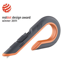 Load image into Gallery viewer, slice® wholesale. Box Cutters, Double Sided, Replaceable, Carbon Steel, Gray, Orange. HSD Wholesale: Janitorial Supplies, Breakroom Supplies, Office Supplies.