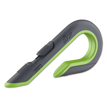 Load image into Gallery viewer, slice® wholesale. Box Cutters, Double Sided, Replaceable, Stainless Steel, Gray, Green. HSD Wholesale: Janitorial Supplies, Breakroom Supplies, Office Supplies.