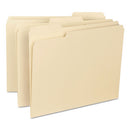 Smead® wholesale. Interior File Folders, 1-3-cut Tabs, Letter Size, Manila, 100-box. HSD Wholesale: Janitorial Supplies, Breakroom Supplies, Office Supplies.