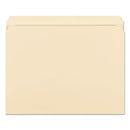 Smead® wholesale. Manila File Folders, Straight Tab, Letter Size, 100-box. HSD Wholesale: Janitorial Supplies, Breakroom Supplies, Office Supplies.
