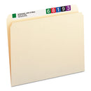 Smead® wholesale. Manila File Folders, Straight Tab, Letter Size, 100-box. HSD Wholesale: Janitorial Supplies, Breakroom Supplies, Office Supplies.