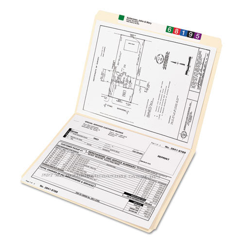 Smead® wholesale. Reinforced Tab Manila File Folders, Straight Tab, Letter Size, 11 Pt. Manila, 100-box. HSD Wholesale: Janitorial Supplies, Breakroom Supplies, Office Supplies.