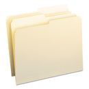 Smead® wholesale. Manila File Folders, 1-2-cut Tabs, Letter Size, 100-box. HSD Wholesale: Janitorial Supplies, Breakroom Supplies, Office Supplies.