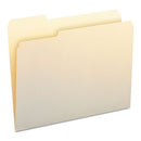 Smead® wholesale. Manila File Folders, 1-3-cut Tabs, Left Position, Letter Size, 100-box. HSD Wholesale: Janitorial Supplies, Breakroom Supplies, Office Supplies.