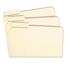 Smead® wholesale. Manila File Folders, 1-3-cut Tabs, Left Position, Letter Size, 100-box. HSD Wholesale: Janitorial Supplies, Breakroom Supplies, Office Supplies.